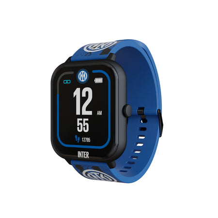 Techmade Smartwatch Inter Cassa Nera Cint. Nero e Blu 1.83