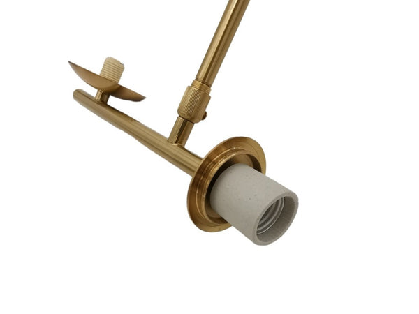 Lampadario A Sospensione Oro Con 2 Sfere In Vetro Bianco Opaco Attacco G9 E27 33481