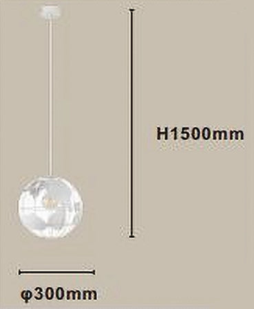 Lampadario A Sospensione Mappamondo E27 In Metallo Bianco Sfera Globo Sospeso 33931