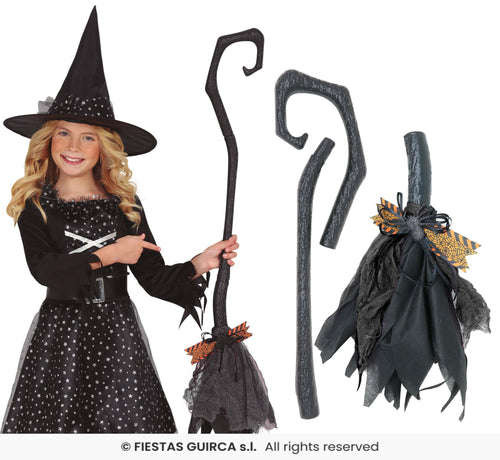Scopa da Strega Rimovibile 90cm