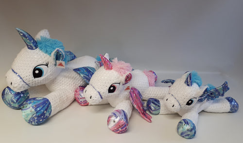 Unicorno sdraiato cm45