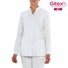 Casacca Donna Gioia Bianco Manica Lunga Casacca Estetica 100% Cotone