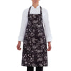 Grembiule Pettorina Fantasia Travel Grembiule da Cucina con Pettorina