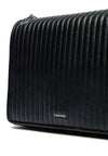 calvin klein BORSA MINI LINE QUILT SHOULDER BAG da donna