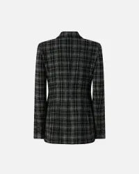 Pinko GINEVRA GIACCA CHECK TINTO FIL FW25 da donna