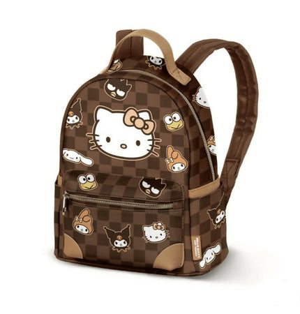 Zainetto moda 25X22X15CM Hello Kitty squares