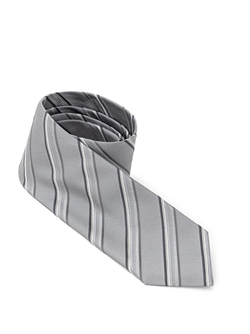 JIL SANDER Cravatta 7 cm in Seta Nera Jil Sander da uomo