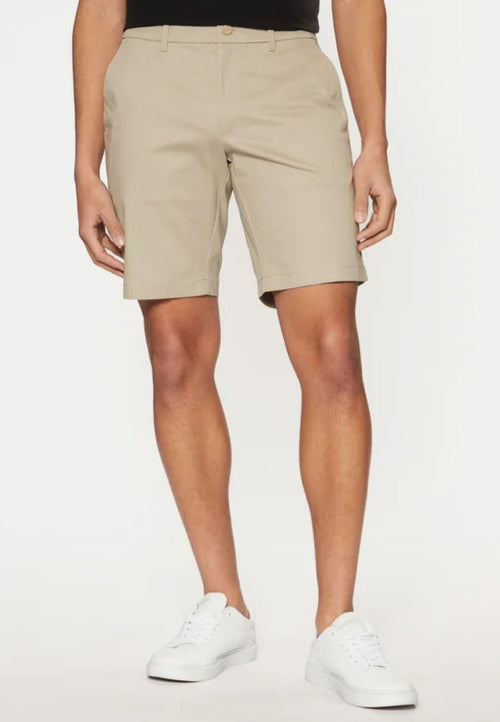 calvin klein PANTALONCINO SATEEN STRETCH SLIM SHORT da uomo