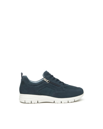 NeroGiardini Uomo sneakers in camoscio e tela