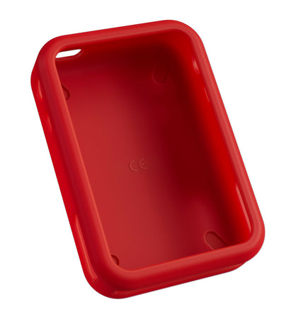 FABA Guscio protettivo Patapum rosso - morbido silicone - antiscivolo - RACCONTASTORIE NON INCLUSO