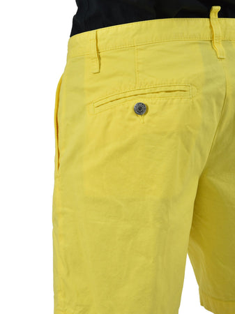 Dsquared 2 Bermuda Giallo Uomo Cotone Mod.S71MU0290S35797015 da uomo