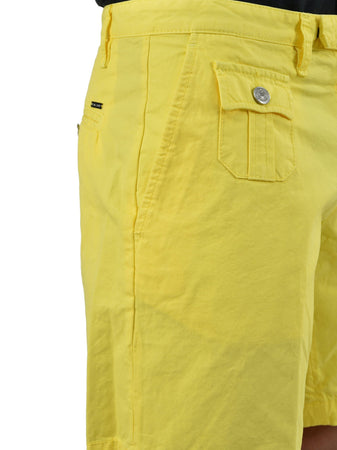 Dsquared 2 Bermuda Giallo Uomo Cotone Mod.S71MU0290S35797015 da uomo