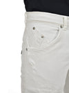 DONDUP Dondup Jeans Bianco Uomo Cotone Mod.UP073S052U654000 da uomo