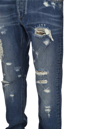 DOLCE&amp;GABBANA Dolce&amp;Gabbana Classic Jean Blu Uomo Cotone Mod.G6LBCDG8S36S9001 da uomo