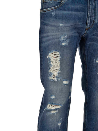 DOLCE&amp;GABBANA Dolce&amp;Gabbana Classic Jean Blu Uomo Cotone Mod.G6LBCDG8S36S9001 da uomo