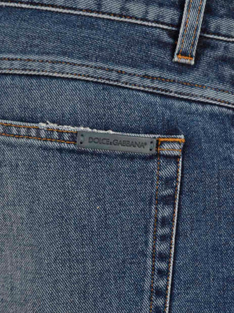 DOLCE&amp;GABBANA Dolce&amp;Gabbana Classic Jean Blu Uomo Cotone Mod.G6LBCDG8S36S9001 da uomo