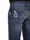DOLCE&GABBANA Dolce&Gabbana Gold Jean Blu Uomo Mod. G6LBLZG8S78S9001 da uomo