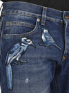 DOLCE&GABBANA Dolce&Gabbana Gold Jean Blu Uomo Mod. G6LBLZG8S78S9001 da uomo
