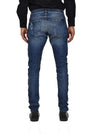 DOLCE&GABBANA Dolce&Gabbana Gold Jean Blu Uomo Mod. G6LBLZG8S78S9001 da uomo