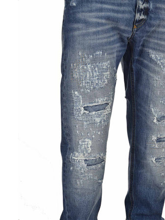 DOLCE&amp;GABBANA Dolce&amp;Gabbana Classic Jean Blu Uomo Cotone Mod. G6LBCDG8S38S9001 da uomo