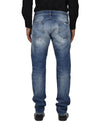 DOLCE&GABBANA Dolce&Gabbana Classic Jean Blu Uomo Cotone Mod. G6LBCDG8S38S9001 da uomo