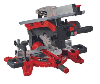 TRONCATRICE LEGNO CON PIANO SUPERIORE TE-MS 216 T EINHELL
