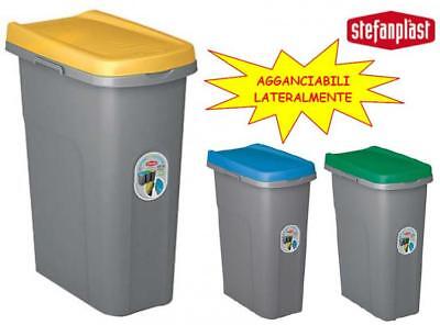 PATTUMIERA RACCOLTA DIFFERENZIATA ECO SYSTEM Lt. 40 CM. 45x27x61H