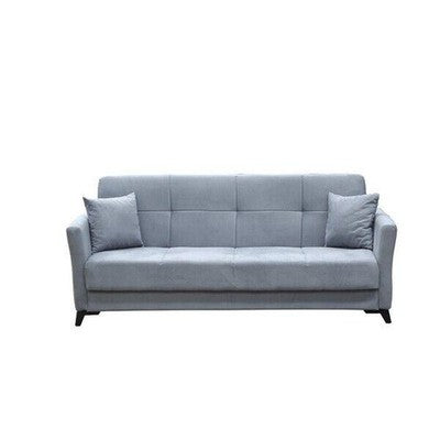Divano Pronto Letto 3 Posti cm. 210x88x82 con contenitore Loren Velluto