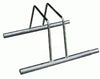 PORTABICICLETTE MODULARE PORTA BICI 1 POSTO IN ACCIAIO ZINCATO RASTRELLIERE