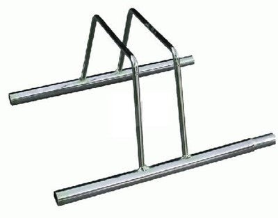 PORTABICICLETTE MODULARE PORTA BICI 1 POSTO IN ACCIAIO ZINCATO RASTRELLIERE