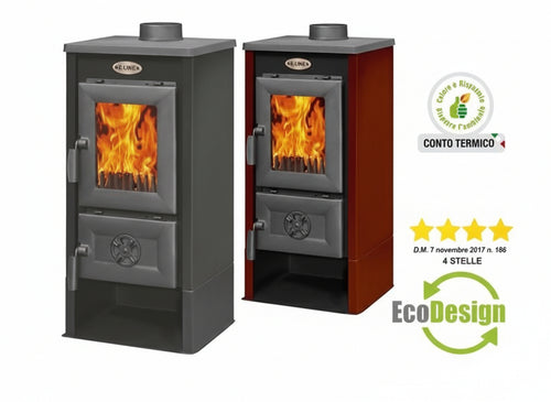 STUFE A LEGNA K-LINE KARUSEL MAXI KW 7,09 CM. 41x39xH89H