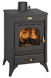 STUFE STUFA A LEGNA E CARBONE MODELLO KIR9 KW 12