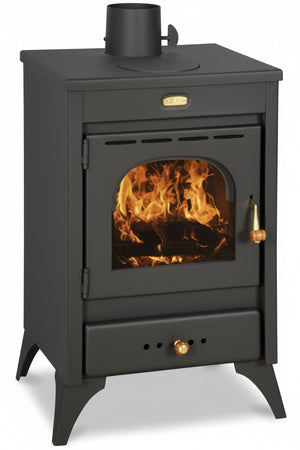 STUFE STUFA A LEGNA E CARBONE MODELLO KIR9 KW 12