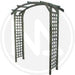 PERGOLA DOPPIA ARCO DA GIARDINO IN LEGNO IMPREGNATO CM. 210x70x230H