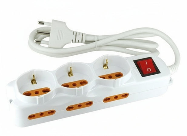 MULTIPRESE BRIXO 9 POSTI PRESA + SCHUKO