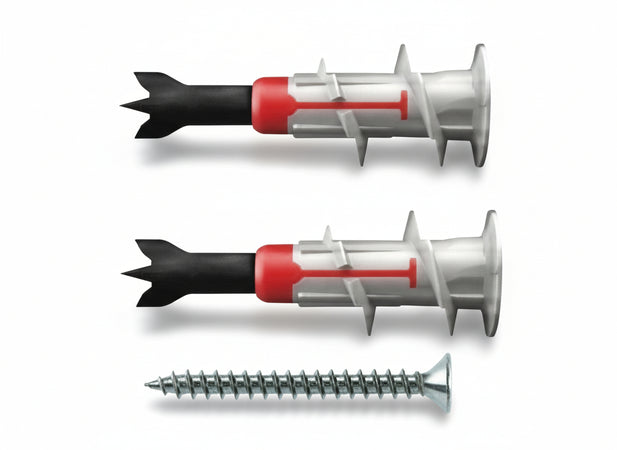 TASSELLI FISCHER AUTOPERFORANTI DUOBLADE CON VITE TSP 4,5X40 PACCO DA 25 PZ