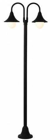 LAMPIONE DA GIARDINO ILLUMINAZIONE ESTERNA SERIE SOFIA A DUE LUCI W100 CM. 220