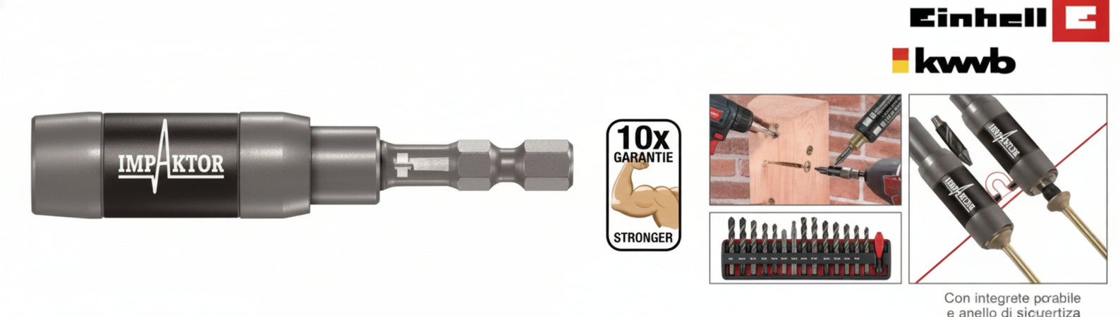 PORTABIT EINHELL PER AVVITATORI UTENSILI ELETTRICI