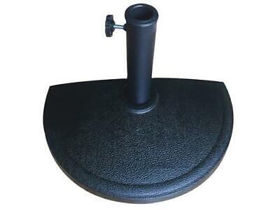 BASE PER OMBRELLONE DA MURO MEZZA LUNA DIMENSIONI 50x25xH33 CM PESO 9KG