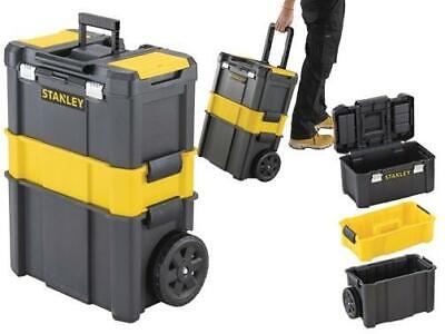 CARRELLI TROLLEY STANLEY ESSENTIAL 3 IN 1 STST1-80151 DIMENSIONI CM. 47x28xH62