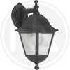 LANTERNA DA GIARDINO CHARME MINI ALTA O BASSA PAPILLON CM. 20X33H NERO