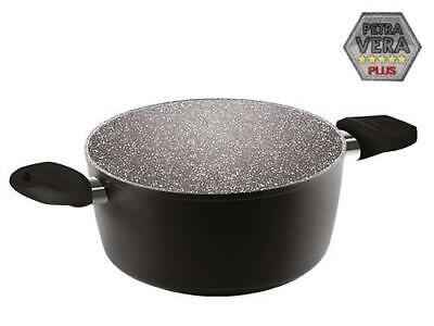 PENTOLA TEGAME CASSERUOLA AETERNUM PEARL 20CM PETRAVERA PLUS RINFORZATO