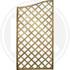 PANNELLO GRIGLIATO IN LEGNO IMPRENATO ONDA GRANDE CM. 180X90 ARREDO GIARDINO 2PZ