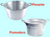 PENTOLE PENTOLA CALDAIA IN ALUMINIO MODELLO PESANTE 36 CM. - LT. 11