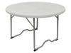 TAVOLI TAVOLO CAMPING ROUND CM.115xH73