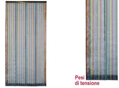 ZANZARIERA ZANZARIERE STOP INSET POLYCOLOLO PER PORTA A 4 TELI CM.100X220
