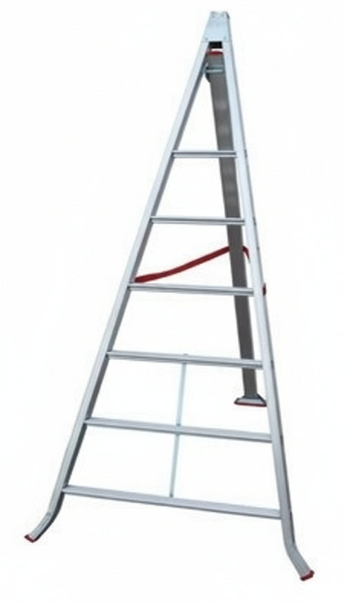 SCALE SCALA IN ALLUMINIO TRIANGOLARE COUNTRY 8 GRADINI MT. 2.90