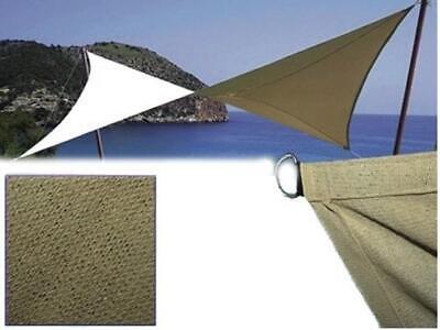 OMBREGGIANTE VELE VELA OMBRA VIETRI QUADRATA MT. 5X5 COPERTURA ARREDO GIRDINO