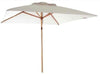 OMBRELLONE GIARDINO RETTANGOLARE LEGNO CM 200X300 ARREDO GIARDINO