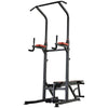 Postazione Pieghevole e Multiuso per Allenamento in Acciaio con Barra Trazioni e Sedia Romana, 92 x 178 x 200-236cm ZC7A91-092RDZC7